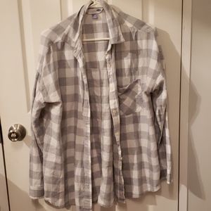 Plaid Old Navy Button up
